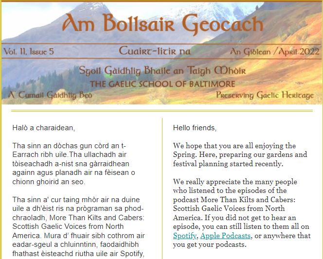 Am Bollsair April 2022 header