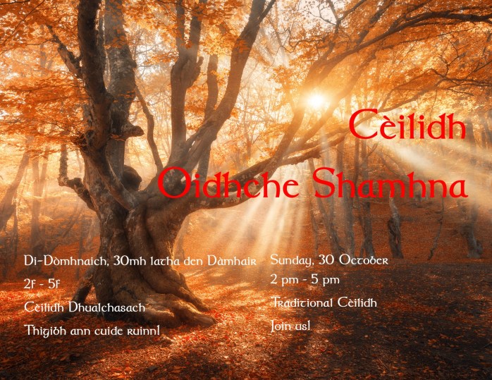 Ceilidh OIdhche Shamhna