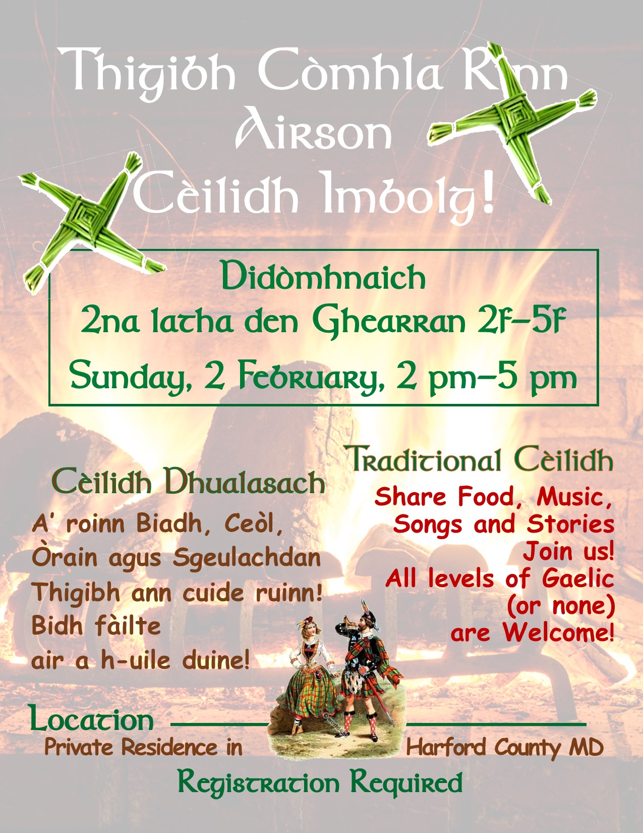 Current Imbolc Ceilidh 2025